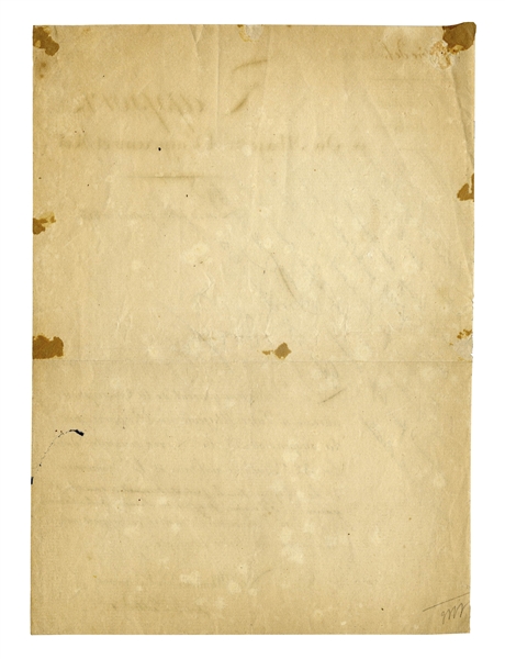 Napoleon Document Signed From 1813 as Emperor -- Upon a Report by the Minister of War